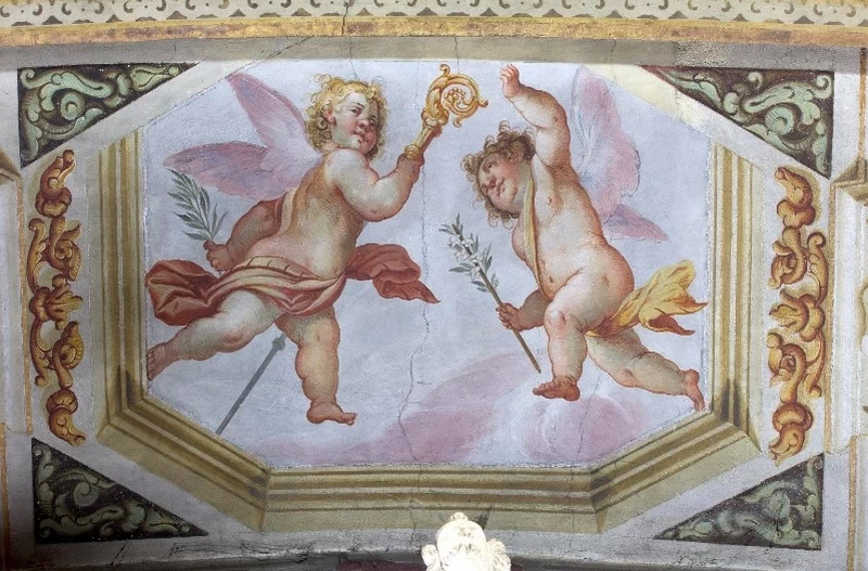 8-Angioletti in pastorale e verga fiorita - Brescia 